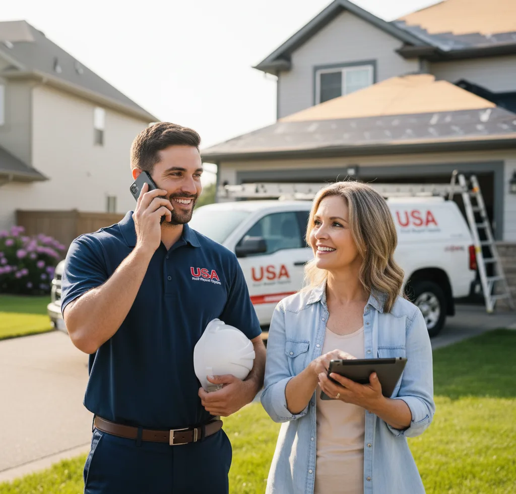 USA Roof Repair Experts customer support in Indian River